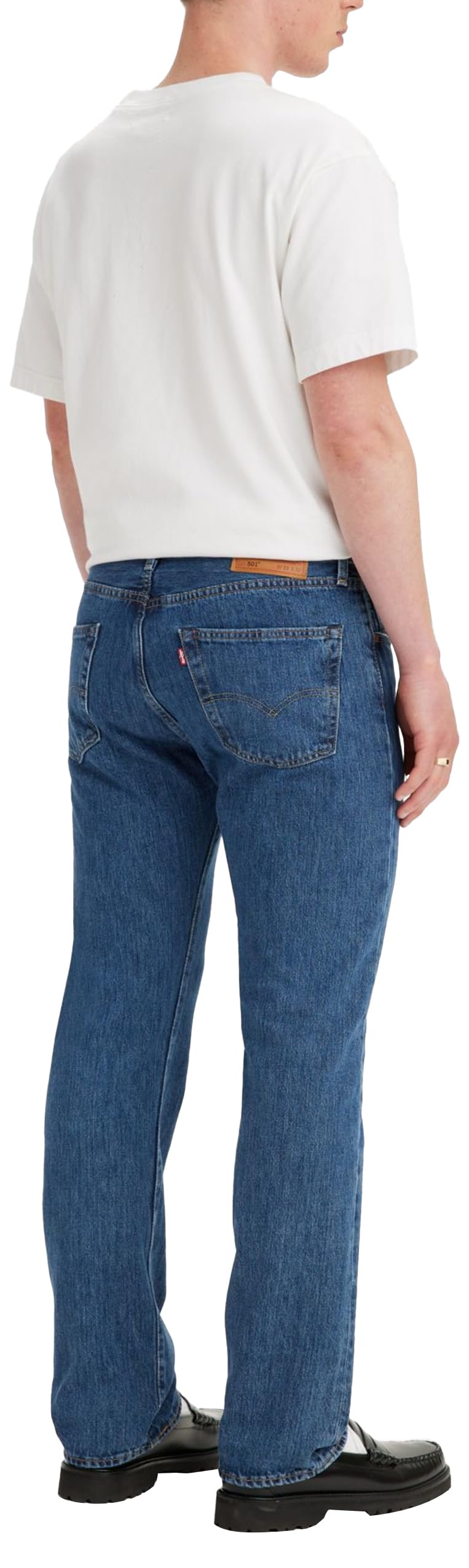 Levi's 501 Original Fit, Jeans Uomo, Stonewash, 34W / 32L