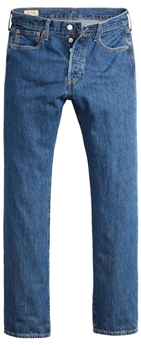 Levi's 501 Original Fit, Jeans Uomo, Stonewash, 34W / 32L