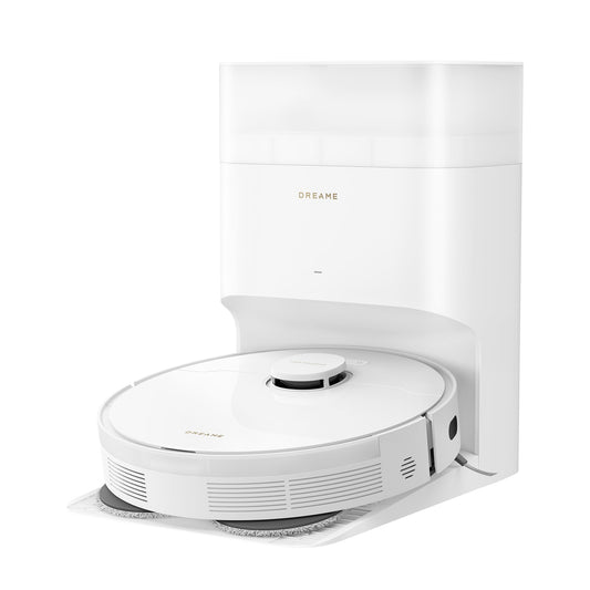 DREAME L10s Plus Robot aspirapolvere e lavapavimenti con svuotamento automatico, contiene fino a 90 giorni di polvere, aspirazione da 7000 Pa, pulizia DuoScrub™, sollevamento automatico dei moci